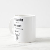 Mug Je suis pas parfait mais je suis motard (Devant gauche)