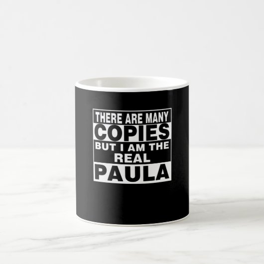 Mug Je Suis Paula Funny Cadeau Personnalisé (Centre)