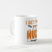 Mug Je Suis Payé Pour Faire Mal Aux Gens (Devant gauche)