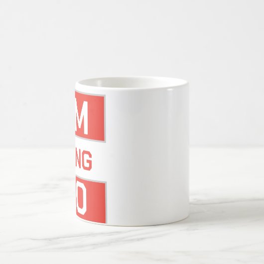 Mug Je suis PDG par intérim (Centre)