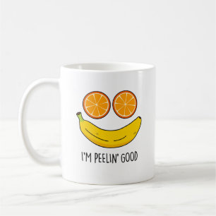 Mug Je suis Peelin Bon Amusant Fruit Pun