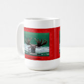 Mug "Je suis perdu sans vous ! "Tasse d'orignaux (Devant gauche)