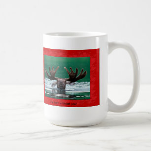 Mug "Je suis perdu sans vous ! "Tasse d'orignaux