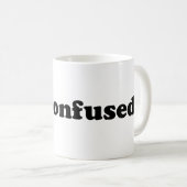 Mug Je suis perplexe (Devant droit)