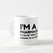 MUG JE SUIS PHAMACISTE (Devant gauche)