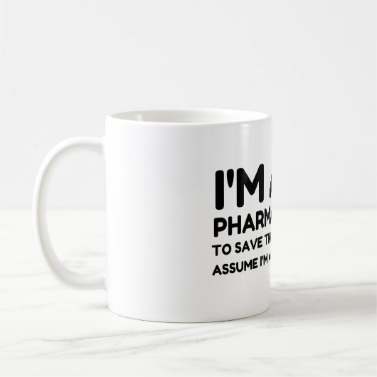MUG JE SUIS PHAMACISTE (Gauche)