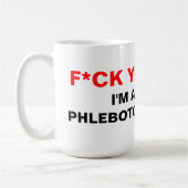 Mug Je suis Phlebotomiste (Gauche)