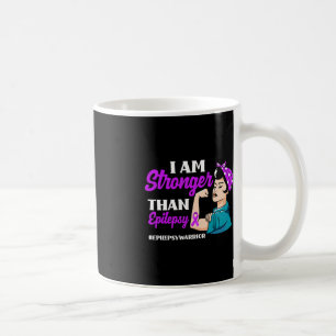 Mug Je Suis Plus Forte Que L'Épilepsie Guerrière En Ép