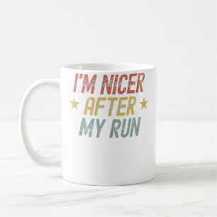 Mug JE Suis Plus Gentil Après Mon footing drôle pour c