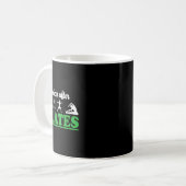 Mug Je suis plus gentil après Pilates Professeur de fi (Devant gauche)