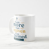 Mug Je suis plus que pardonné, je suis racheté Citatio (Devant gauche)