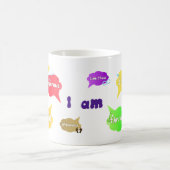 Mug Je Suis Positive Affirmations Mots Self Love (Centre)