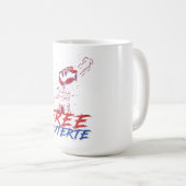 Mug Je Suis Pour Duterte Free DU30 Free Duterte (Devant droit)