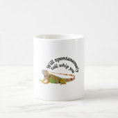 Mug Je suis pour Iguana (Centre)