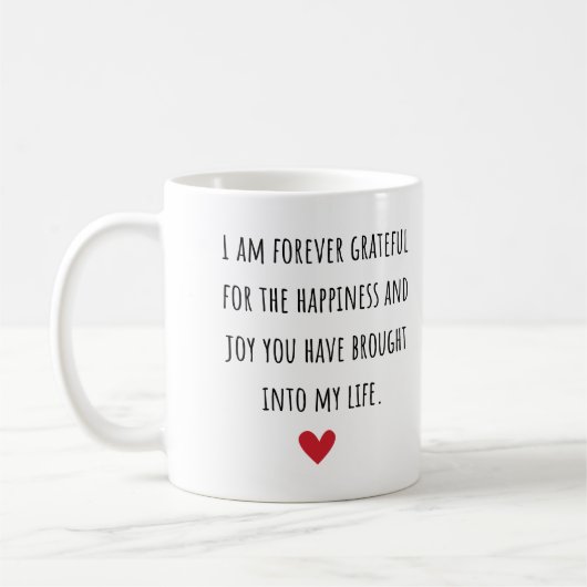 Mug Je suis pour toujours Grateful Friship (Gauche)