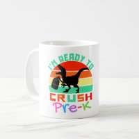 JE SUIS PRÊT À CRUSTER PRE-K - DINOSAUR COOL