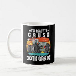 Mug Je suis prêt à écraser Camion Monster 10e année Fu