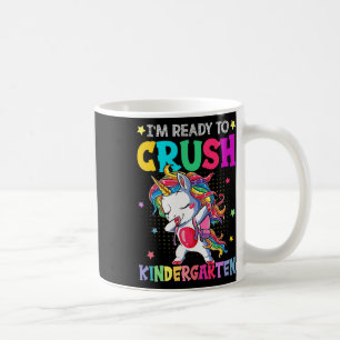 Mug Je suis prêt à écraser la maternelle, joyeux premi