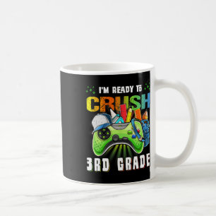 Mug Je suis prêt à écraser la vidéo de rentrée scolair