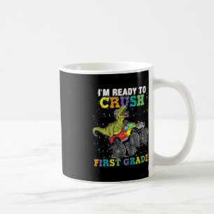 Mug Je suis prêt à écraser les Dinos de Camion Monster