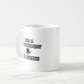 Mug Je Suis Psychologue... Pas un magicien (Devant gauche)