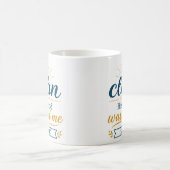 Mug Je suis pur, son sang m'a lavé Message de verset b (Centre)