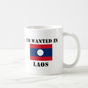Mug Je suis Recherché dans les Laotiens