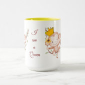 Mug Je Suis Reine – Élégant (Centre)