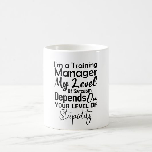 Mug Je suis responsable de la formation Mon niveau de (Centre)