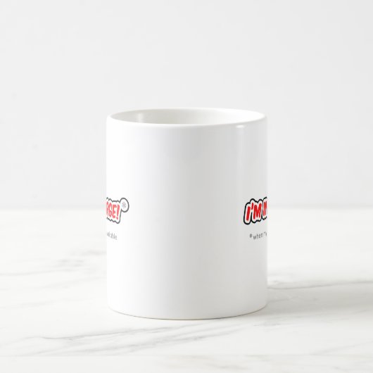 Mug Je suis responsable quand ma femme n'est pas dispo (Centre)