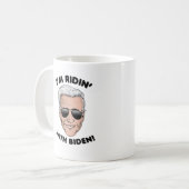 Mug Je suis Ridin avec Biden (Devant gauche)