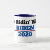 Mug Je suis Ridin' avec Biden en 2020 (Centre)