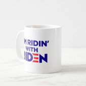 Mug Je suis Ridin With Biden 2024 (Devant gauche)