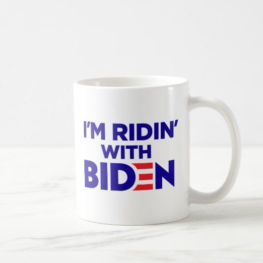 Mug Je suis Ridin With Biden 2024 (Droite)