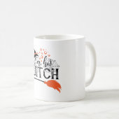 Mug Je suis sa sorcière drôle Cool d'Halloween (Devant droit)