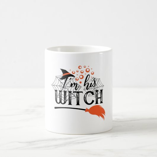 Mug Je suis sa sorcière drôle Cool d'Halloween (Centre)