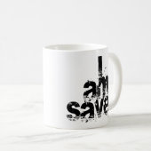 Mug Je suis sauvé chrétien (Devant droit)