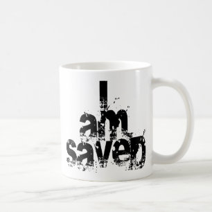 Mug Je suis sauvé chrétien