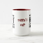 Mug Je suis si chaud, j'ai le mien.... | Funny Firefig (Centre)