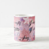 Mug Je Suis Si Crafty Que Je Suis Parties scintillant  (Centre)