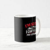 Mug Je suis si rapide que je ne peux même pas faire at (Devant droit)