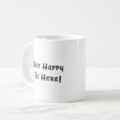 Mug Je suis simplement heureux d'être ici (Devant gauche)