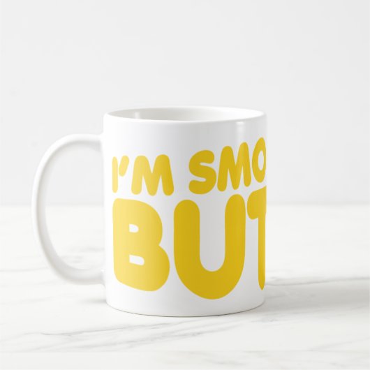 Mug Je suis Smooth Like Butter (Gauche)