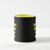 Mug Je suis Software Engineer. Je n'ai aucune vie (Centre)