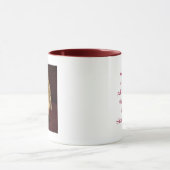 Mug Je suis sur cette carte stupide (Centre)