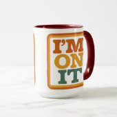 MUG JE SUIS SUR LE THÈME (Devant droit)