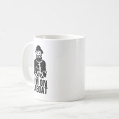 Mug Je suis sur un bateau (Devant gauche)