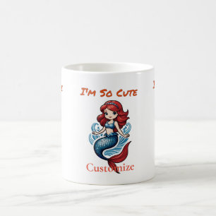 Mug Je suis tellement mignonne Mermaid Thunder_Cove
