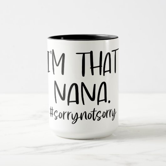 Mug Je suis That Nana/Grand-mère (Centre)
