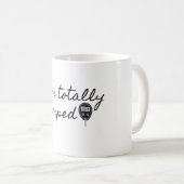 Mug Je suis totalement pompé ! (Devant droit)